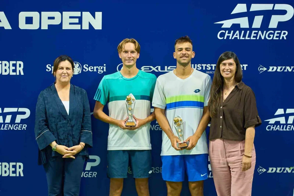 Arda Azkara ve James MacKinlay ENKA Open'da şampiyon oldu