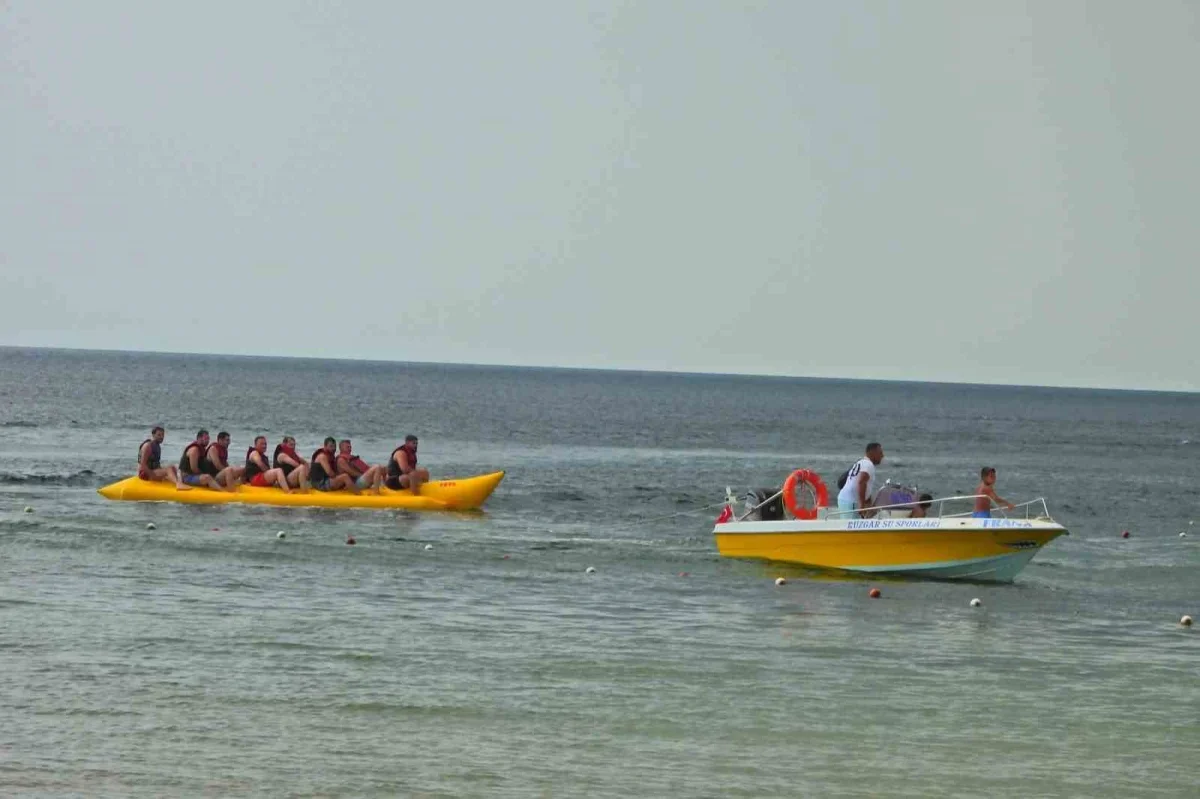 Erdek'te yaz turizmi sürüyor: Sahiller hafta sonu doluyor