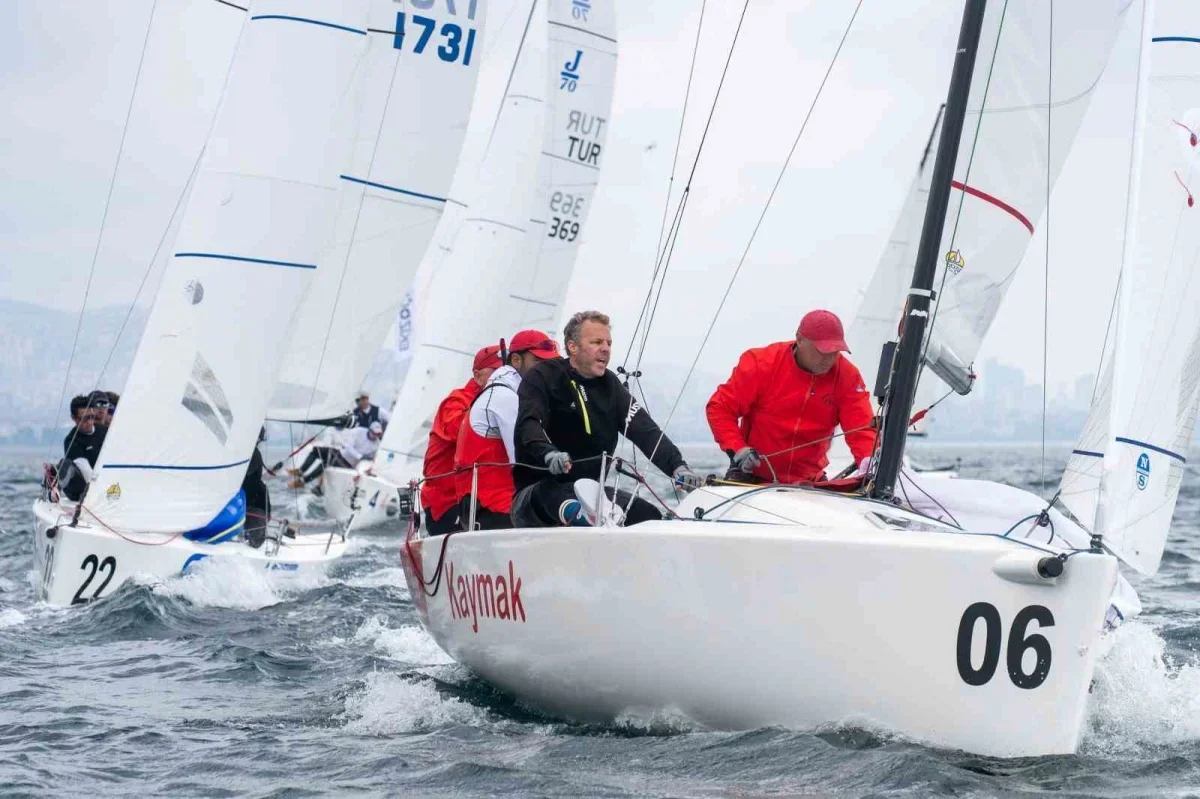 TAYK-Eker Olympos Regatta'da J70 etabı tamamlandı