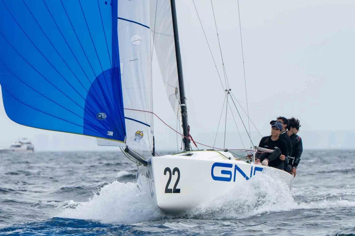 TAYK-Eker Olympos Regatta'da J70 etabı tamamlandı
