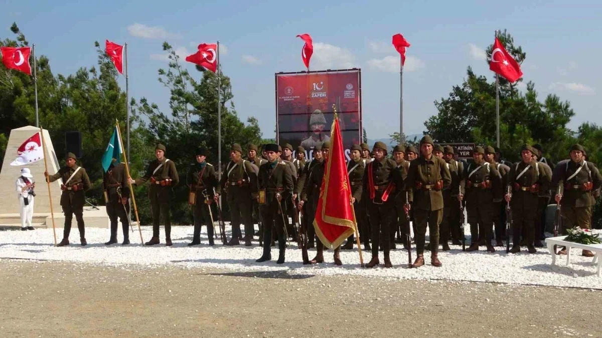 Anafartalar Zaferi'nin 111'inci yıl dönümü Conkbayırı'nda kutlandı