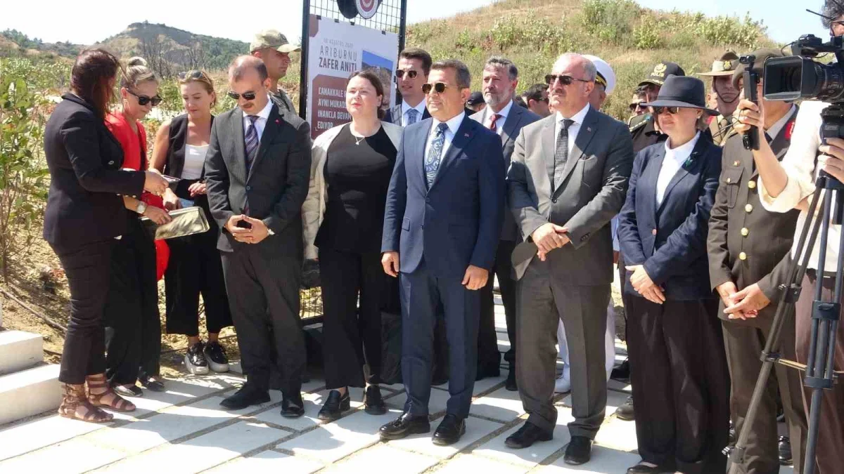 Anafartalar Zaferi'nin 111'inci yıl dönümü Conkbayırı'nda kutlandı