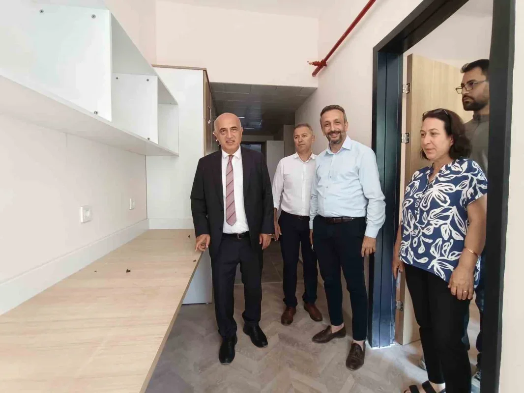 Gemlik'te 500 kişilik yeni KYK yurdu 400 günde tamamlandı