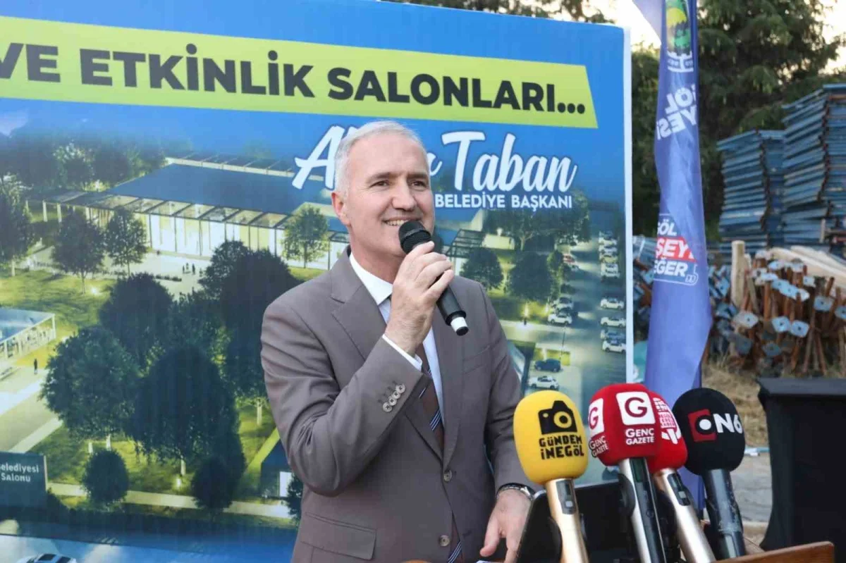 İnegöl Botanik Nikah ve Etkinlik Salonları'nın temeli atıldı