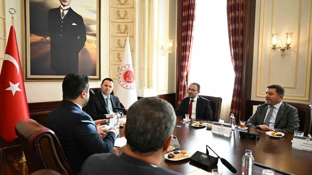 Adalet Bakanı Akın Gürlek, Nevşehir heyetini kabul etti