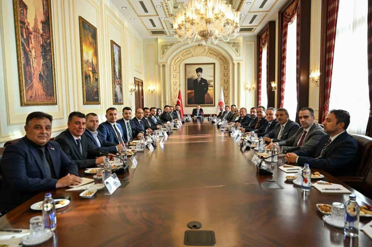 Adalet Bakanı Akın Gürlek, Nevşehir heyetini kabul etti