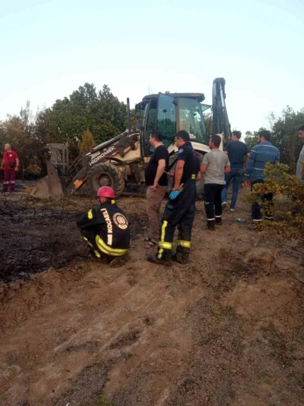 Kocaeli Karamürsel'de orman yangını: 30 dönüm alan yandı