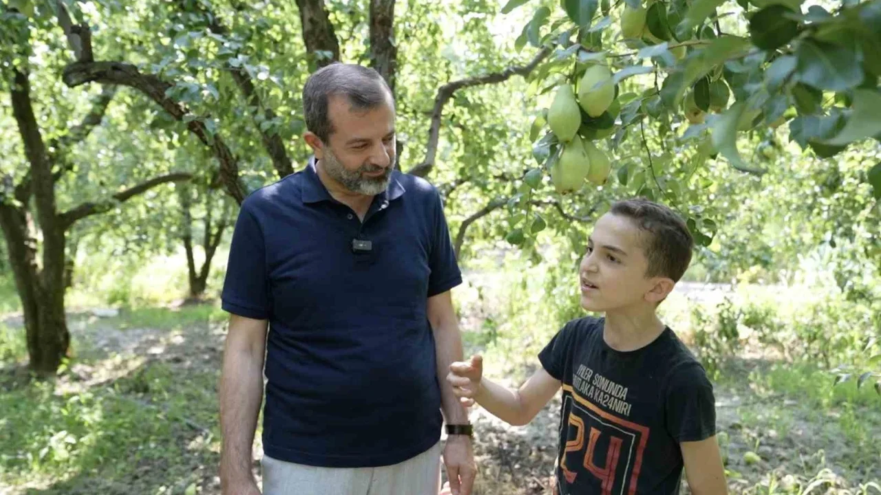Gürsu'da küçük çiftçi İbrahim Çankaya Başkan Işık'ı etkiledi