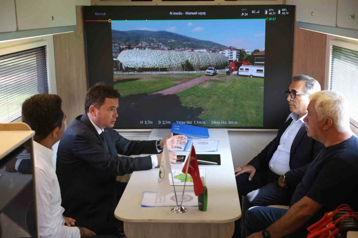 Osmangazi'de afetlere karşı teknoloji destekli hazırlık