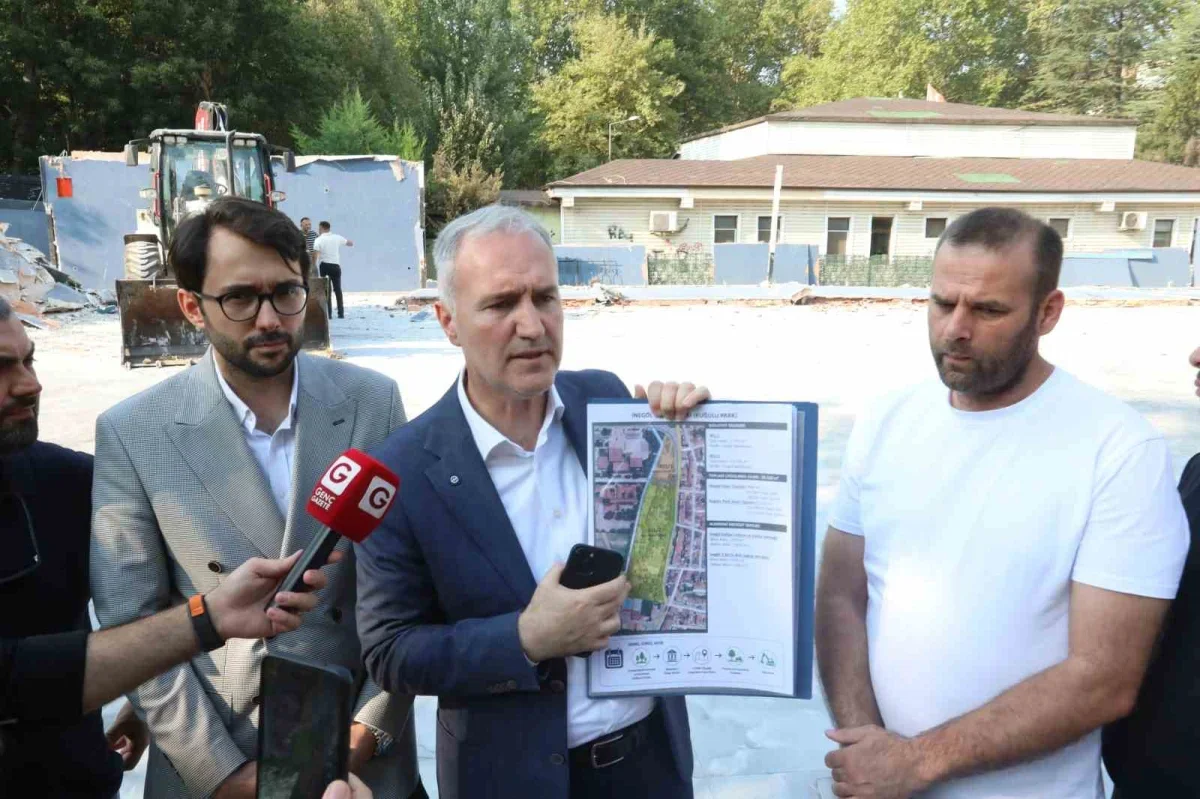 Kuğulu Park yenileniyor: İnegöl'de 25 bin m2'lik proje