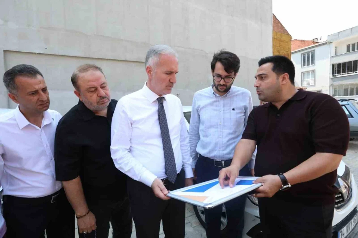 İnegöl Orhaniye Mahallesi'nde 16 araçlık yeni otopark