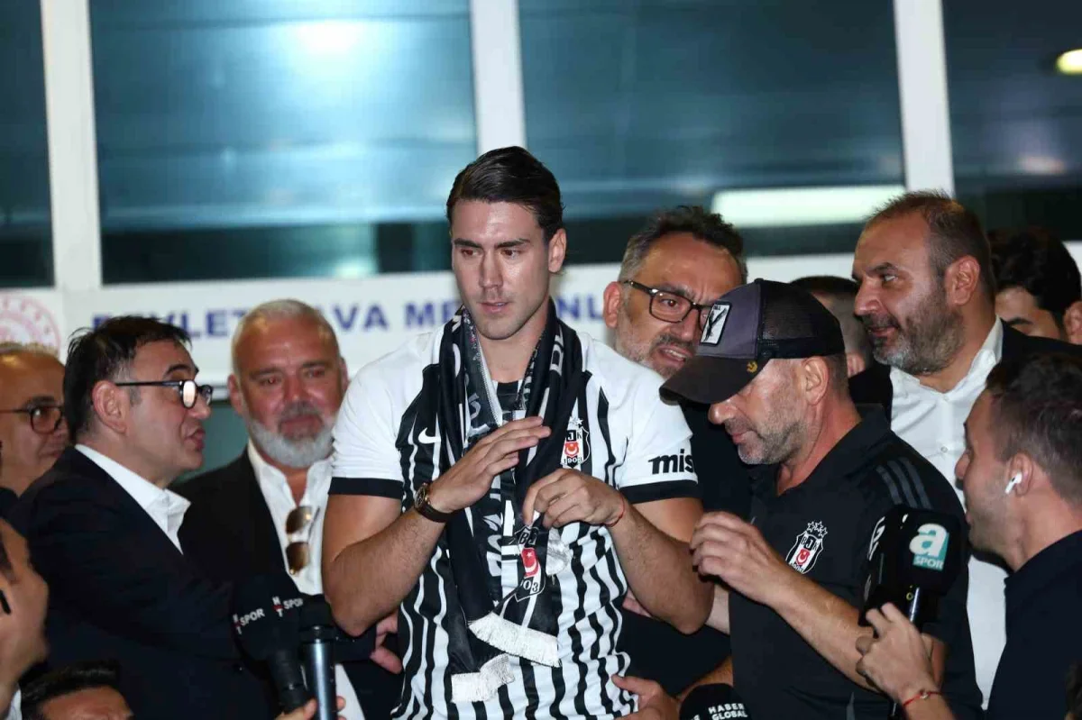 Beşiktaş'ın anlaştığı Dusan Vlahovic İstanbul'a geldi