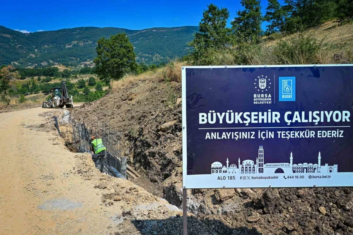 Gemlik Şükriye Sulama Tesisi yüzde 80'e ulaştı