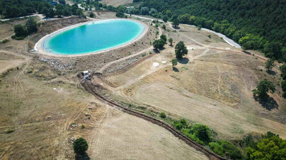 Gemlik Şükriye Sulama Tesisi yüzde 80'e ulaştı