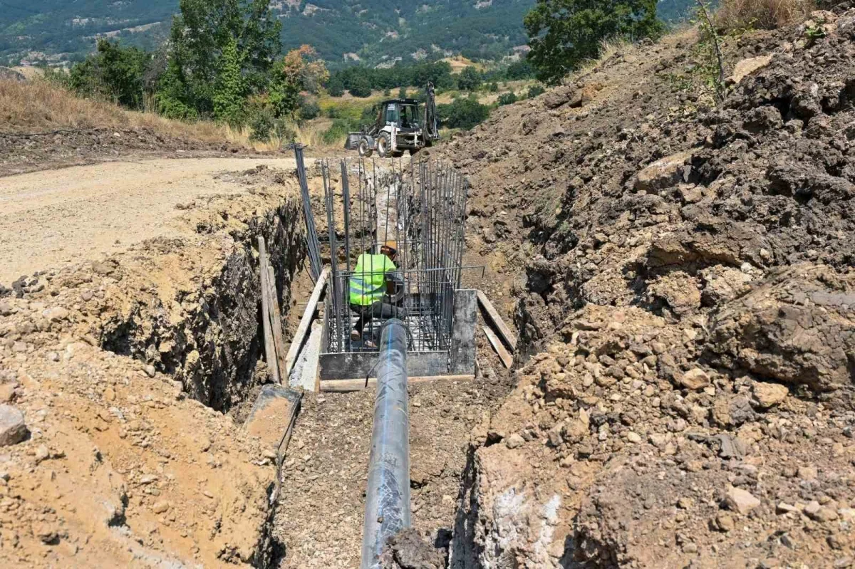 Gemlik Şükriye Sulama Tesisi yüzde 80'e ulaştı