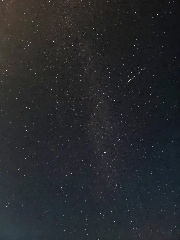 Perseid meteor yağmuru Bandırma semalarında görsel şölen sundu