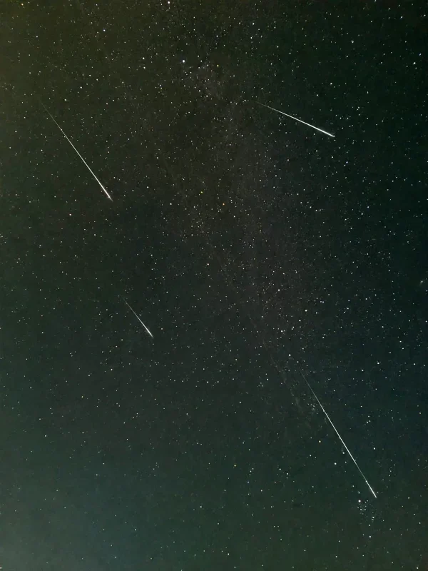 Perseid meteor yağmuru Bandırma semalarında görsel şölen sundu