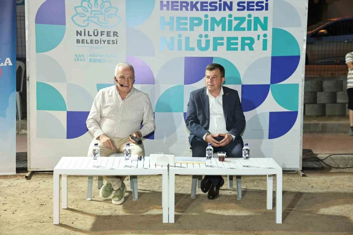Nilüfer'de Şadi Başkan'la Akşam Çayı Fethiye Mahallesi'nde