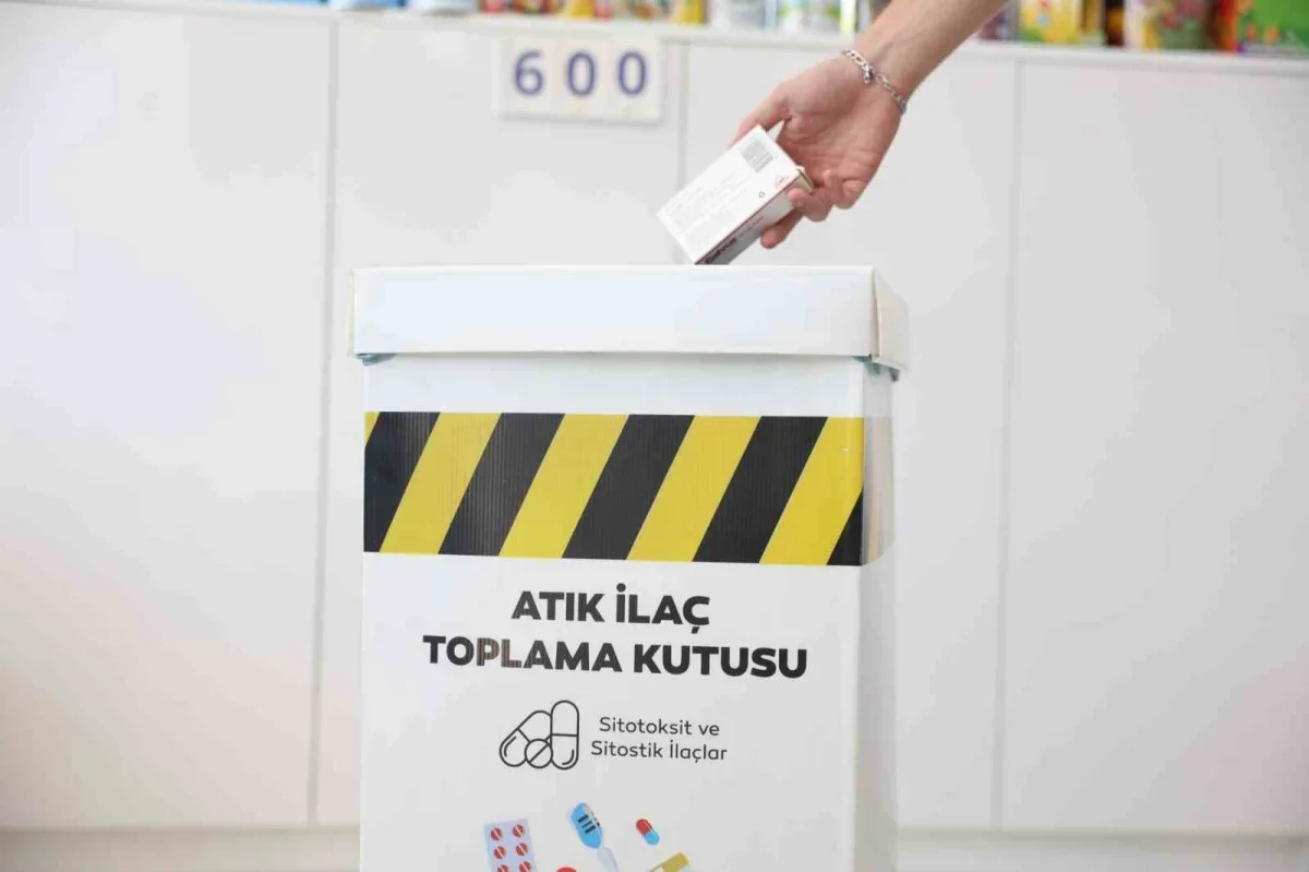 Osmangazi'de atık ilaçlar eczanelerde güvenle toplanıyor