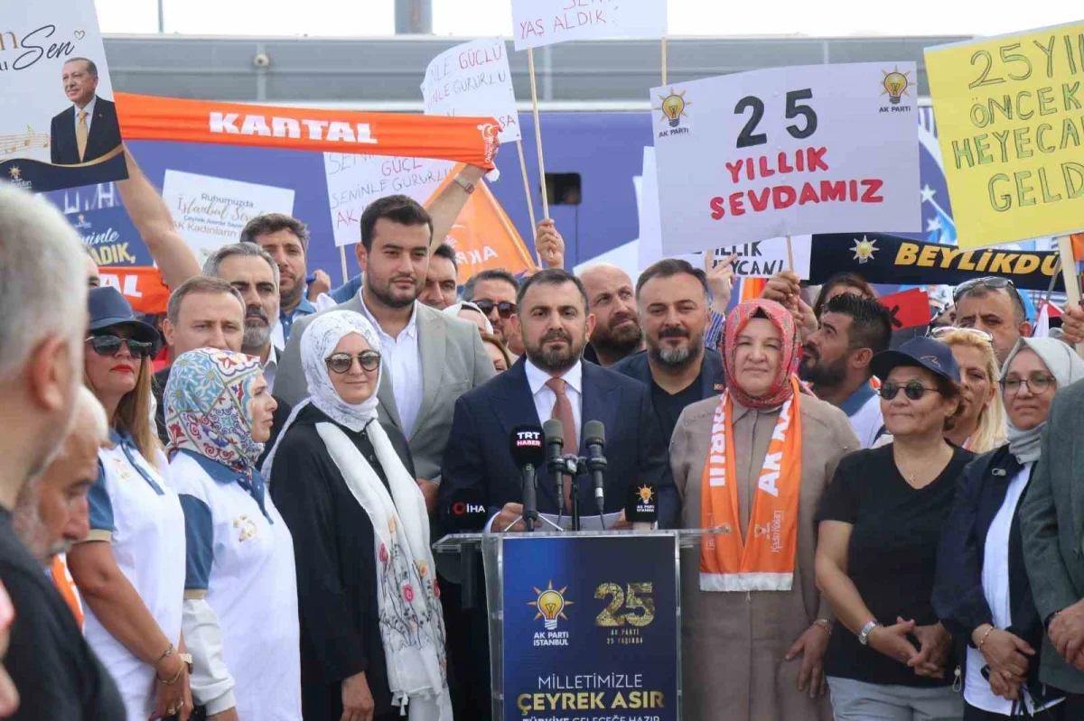 AK Parti İstanbul'dan 300 otobüsle Ankara'ya 15 bin kişi gitti