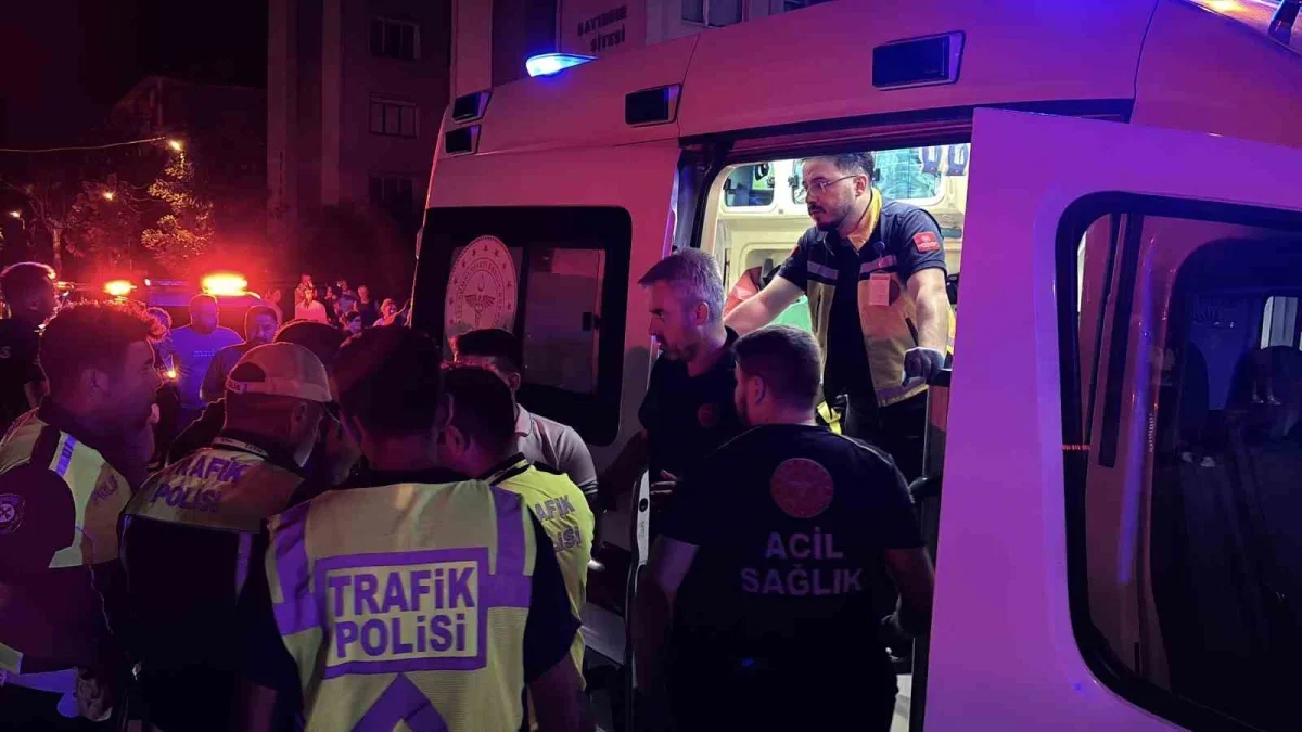Edirne'de takla atan otomobilde parmağı koptu, arama yapıldı