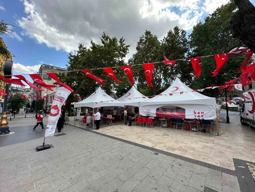 Kağıthane'de kan bağışı kampanyası başladı: 150 ünite toplandı
