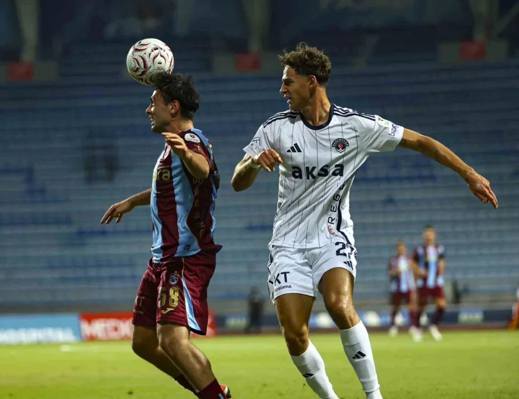 Kasımpaşa-Trabzonspor maçı 1-1 bitti: İlk haftada puanlar paylaşıldı