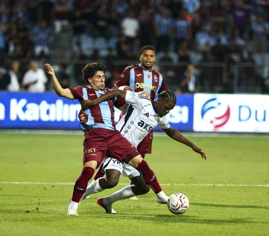 Kasımpaşa-Trabzonspor maçı 1-1 bitti: İlk haftada puanlar paylaşıldı