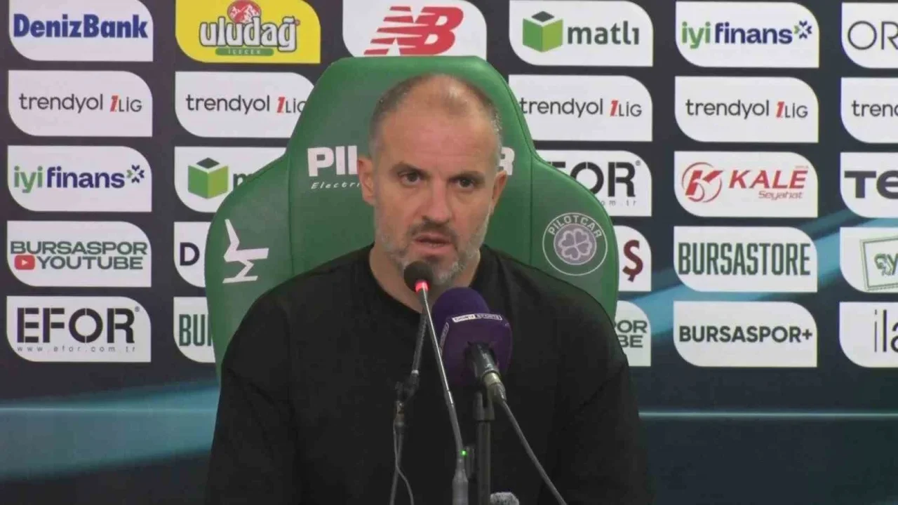 Mustafa Er: Bursaspor'da ilk yarı iyi, ikinci yarı kötüydü