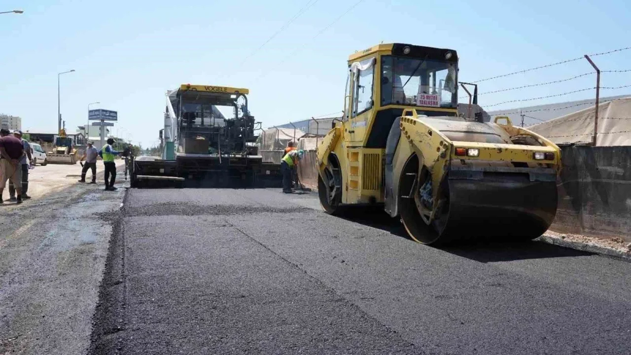 Altınova'da 4 mahalleyi bağlayan Şelale Caddesi'ne asfalt