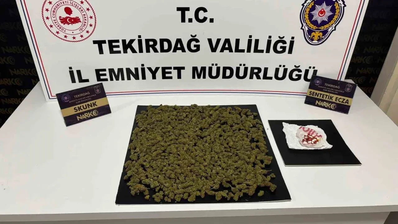 Tekirdağ'da uyuşturucu operasyonu: 7 şüpheli tutuklandı