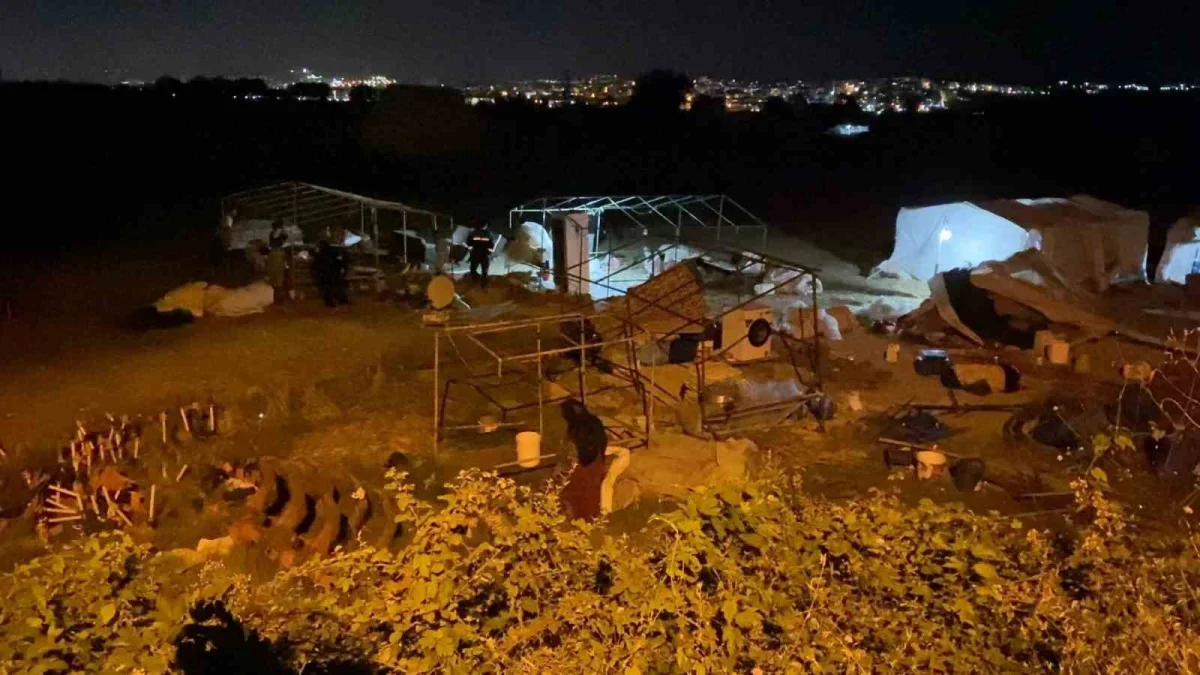 Bursa İnegöl'de çadır kentte kavga: 6 kişi yaralandı
