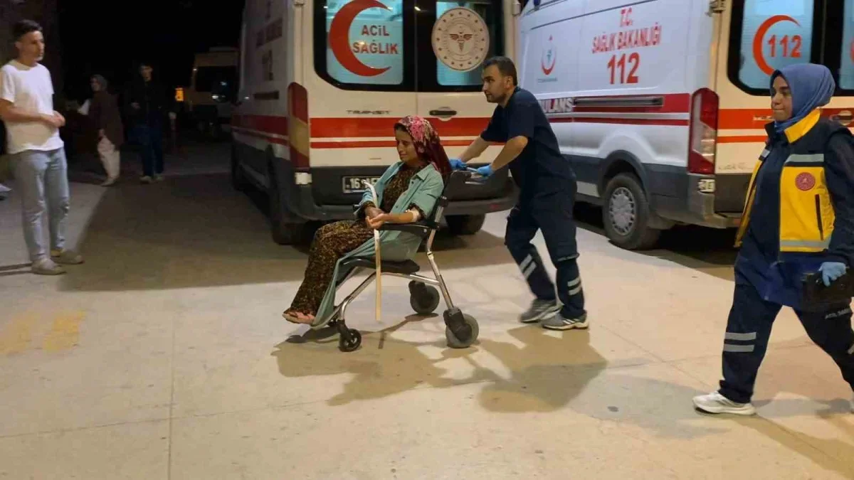 Bursa İnegöl'de çadır kentte kavga: 6 kişi yaralandı