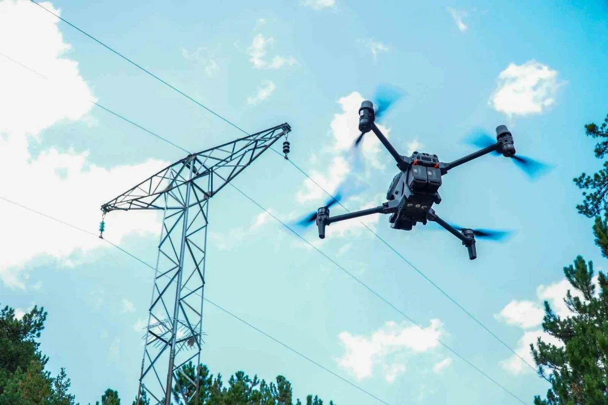 Enerjisa, ormanlık alanlardaki şebekeyi drone ile izliyor