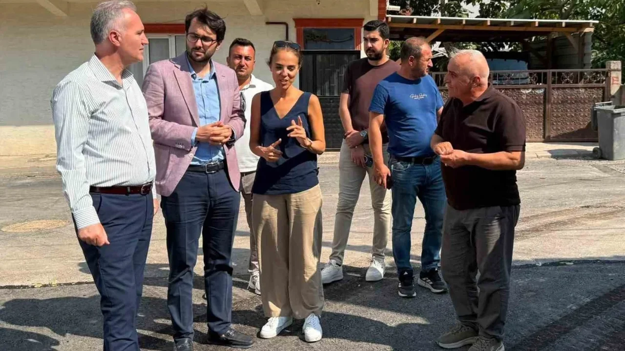 İnegöl'de BUSKİ altyapı çalışmaları hızla sürüyor