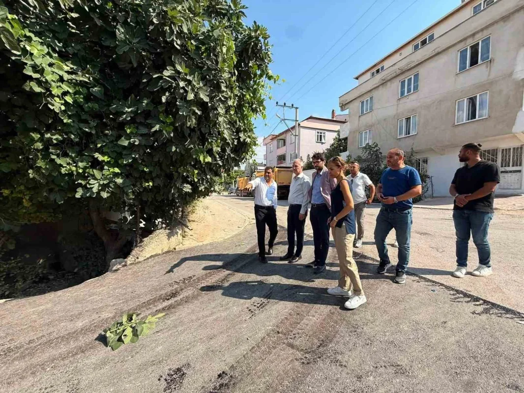 İnegöl'de BUSKİ altyapı çalışmaları hızla sürüyor