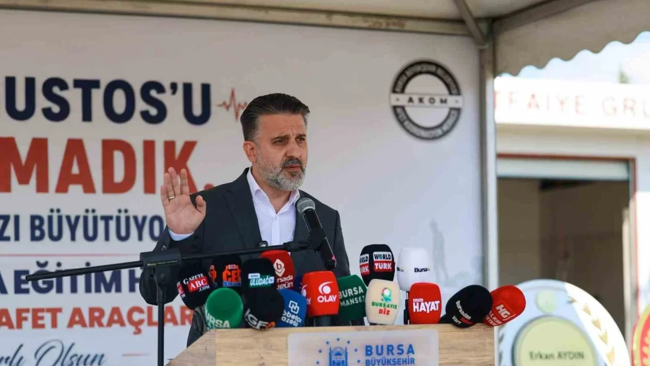 Bursa'da afet hazırlığı güçlendi: Yeni merkez ve araçlar hizmette
