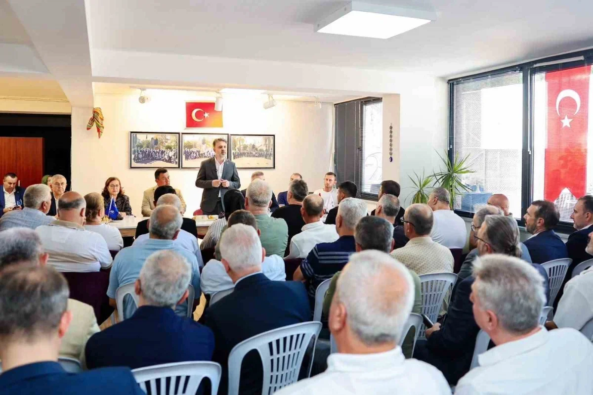 Şahin Biba'dan Mudanya'da eşit hizmet ve hızlı çözüm mesajı