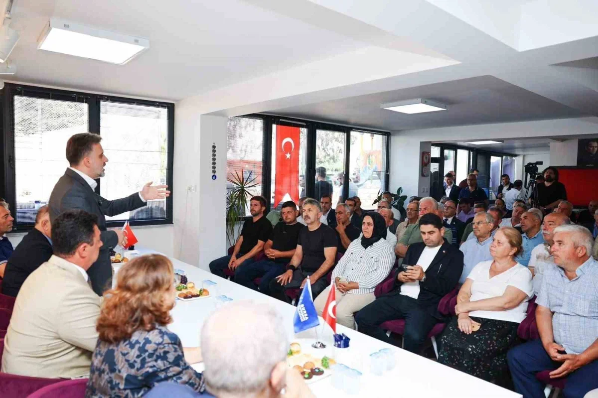 Şahin Biba'dan Mudanya'da eşit hizmet ve hızlı çözüm mesajı
