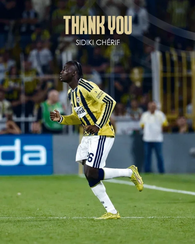 Fenerbahçe'de Sidiki Cherif, Coventry City'ye transfer oldu