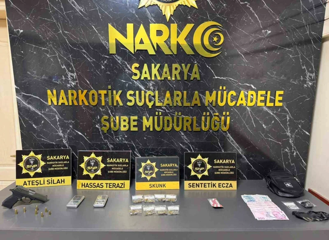 Sakarya'da uyuşturucu operasyonu: 2 kişi tutuklandı