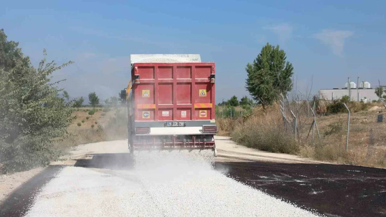 Bursa Şehir Hastanesi'nin iç yolları yenilendi