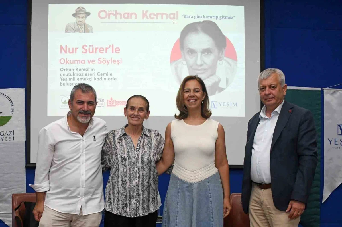 Nur Sürer, Yeşim Grup'ta Orhan Kemal ve kadın emeğini anlattı