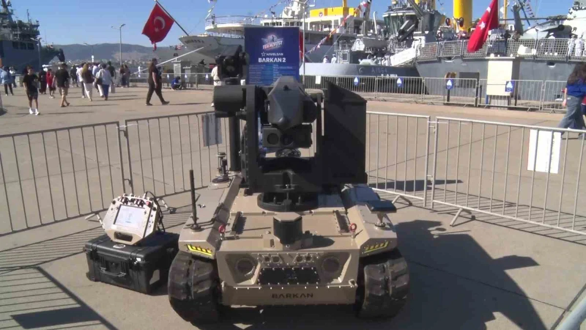 BARKAN 2 TEKNOFEST Mavi Vatan'da sergilendi