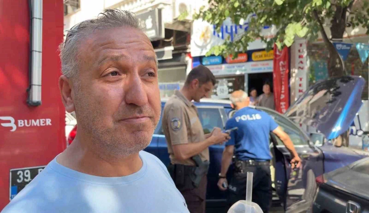 Kırklareli'nde otomobilden yükselen dumanlar paniğe neden oldu