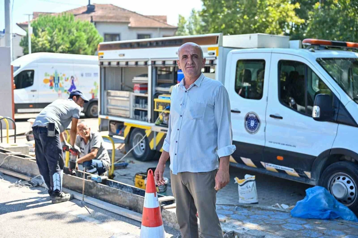 Bursa Büyükşehir'den Gölyazı'da kapsamlı bakım çalışması