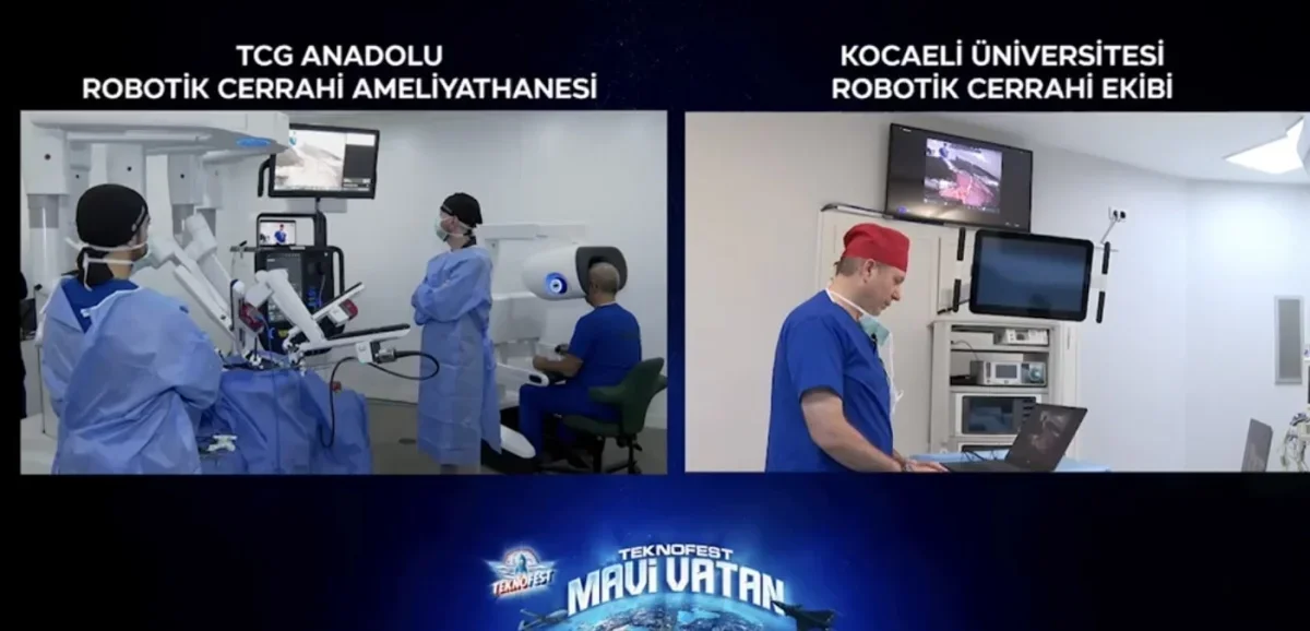 TCG Anadolu'da 5G destekli robotik cerrahi denemesi yapıldı