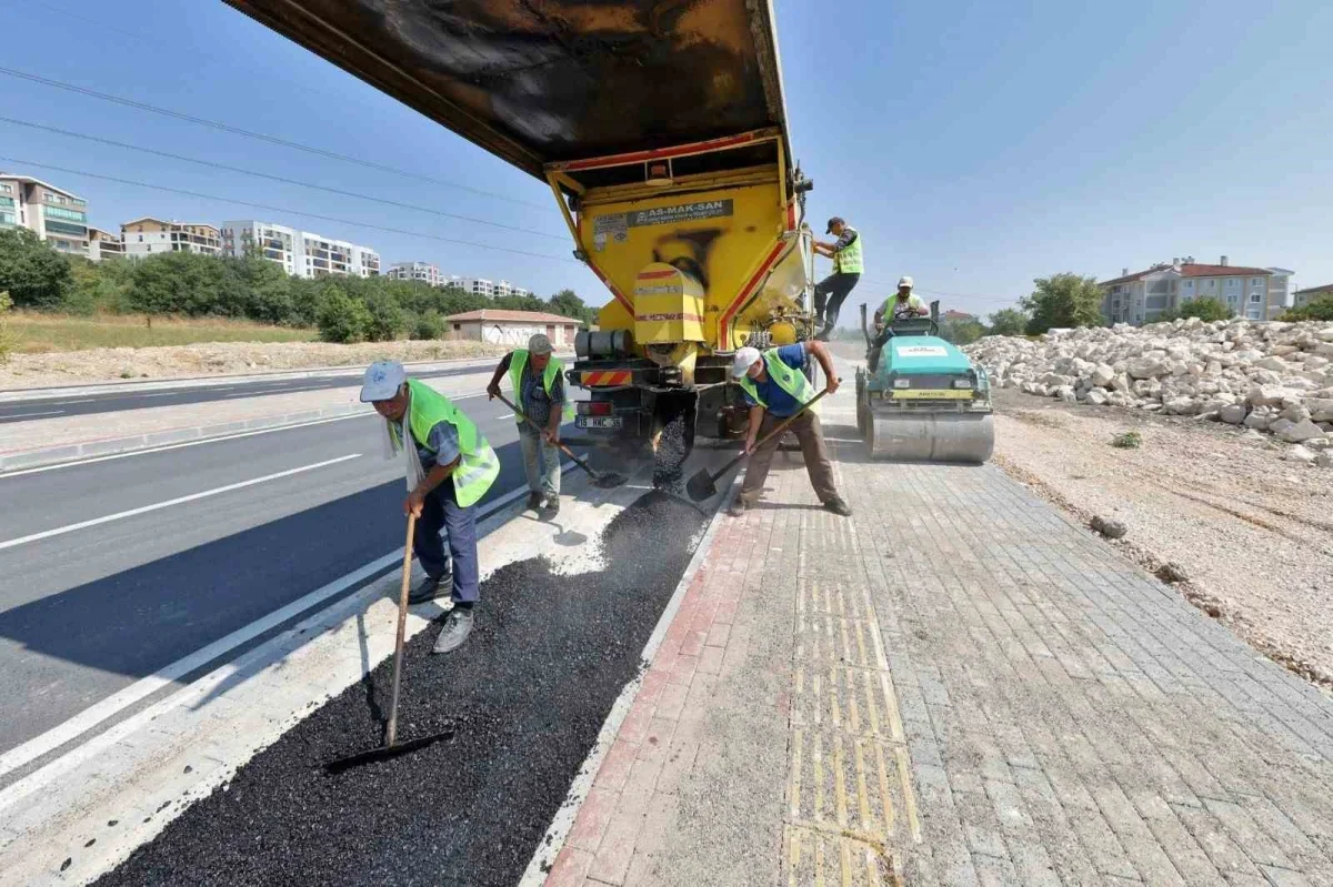 Bursa Büyükşehir'den Atlıçayır Bulvarı'na 800 metrelik bisiklet yolu