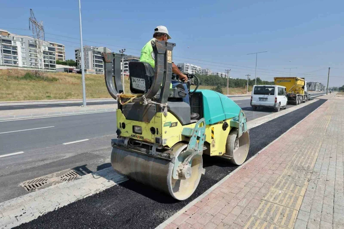 Bursa Büyükşehir'den Atlıçayır Bulvarı'na 800 metrelik bisiklet yolu