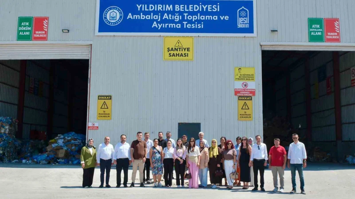 Yıldırım'ın sıfır atık çalışmaları Bursa'daki belediyelere örnek oldu